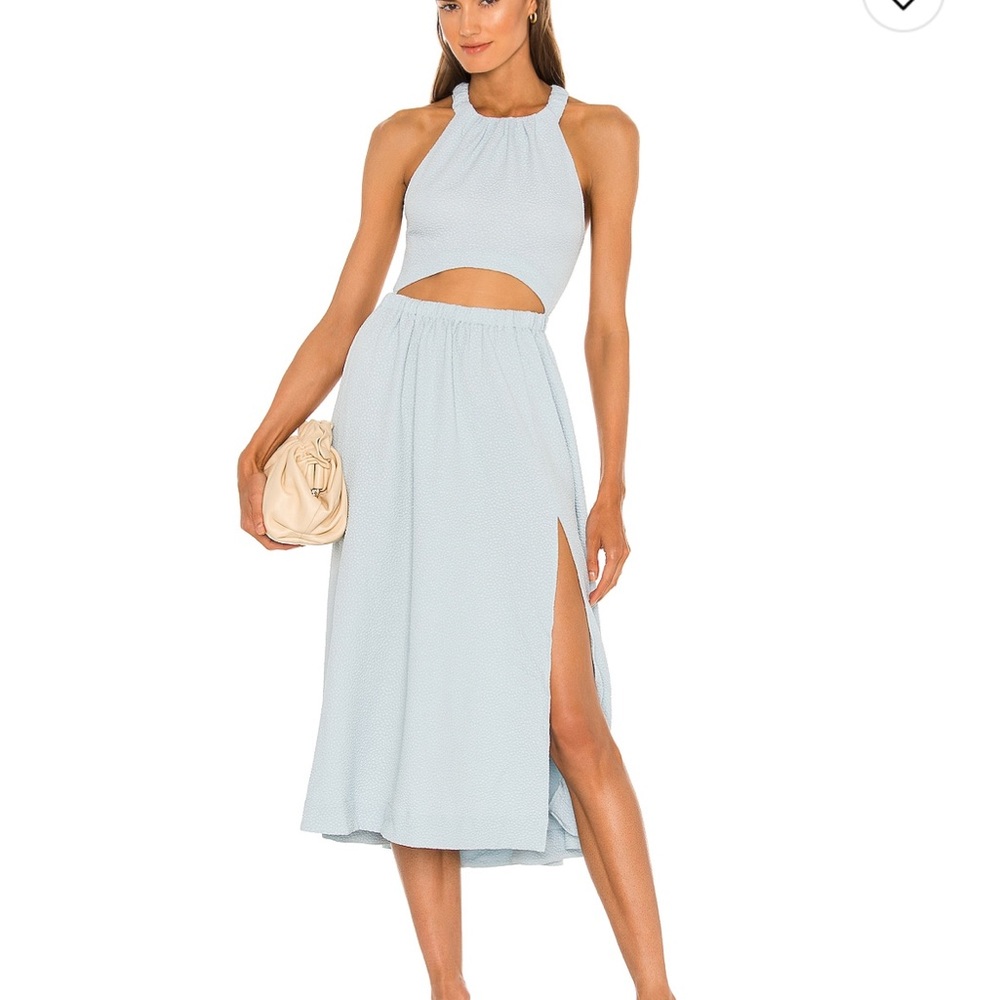 Adalyn Dress in Powder Blue Dress